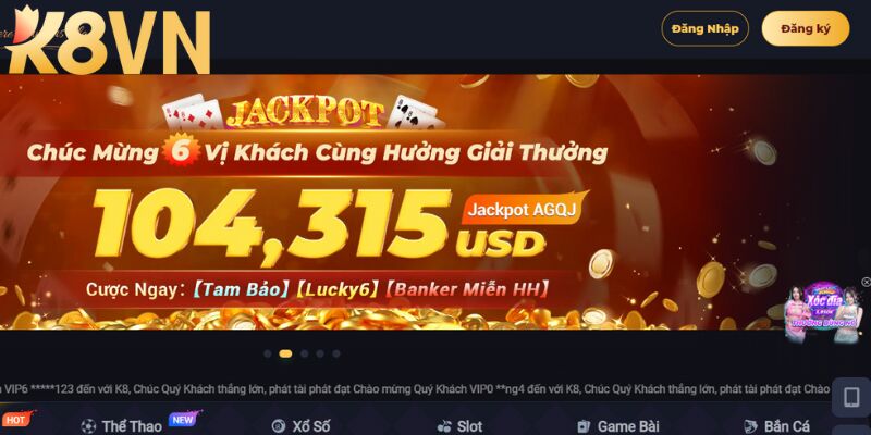 Một số ưu điểm nổi bật của Slot K8vn